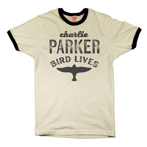 Charlie Parker Bird Lives Ringer T-Shirt