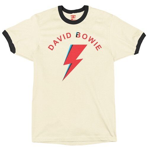 Retro David Bowie Ringer T-Shirt