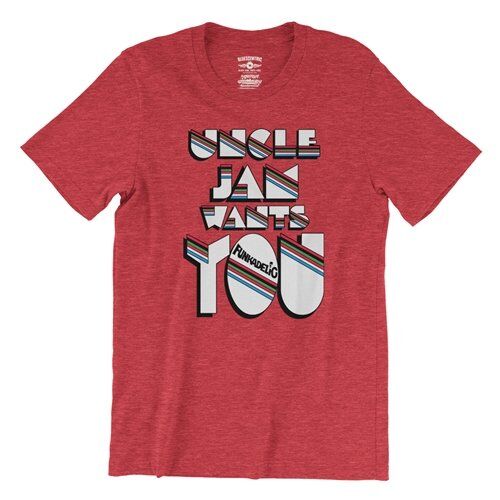 Funkadelic Uncle Jam Wants You T-Shirt - Lightweight Vintage Style