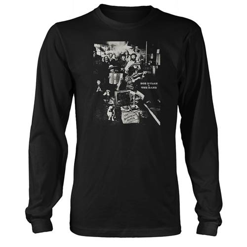 Bob Dylan and The Band The Basement Tapes Long Sleeve T-Shirt