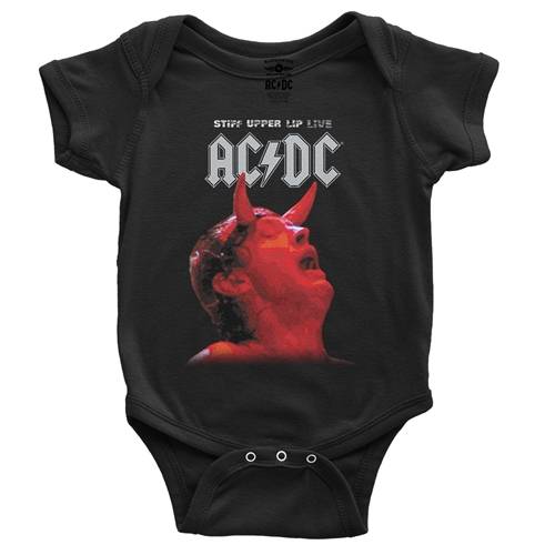 AC/DC Stiff Upper Lip Live Baby Onesie