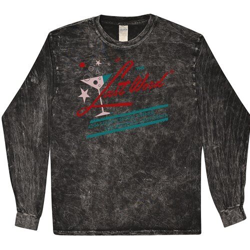 Last Word Club L.A. Long Sleeve T-Shirt - Black Mineral Wash