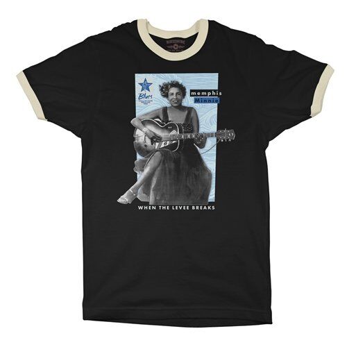 Ltd. Ed. Blues Hall of Fame Memphis Minnie Ringer T-Shirt
