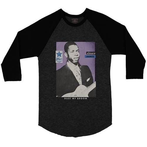 Ltd. Ed. Blues Hall of Fame Elmore James Baseball T-Shirt
