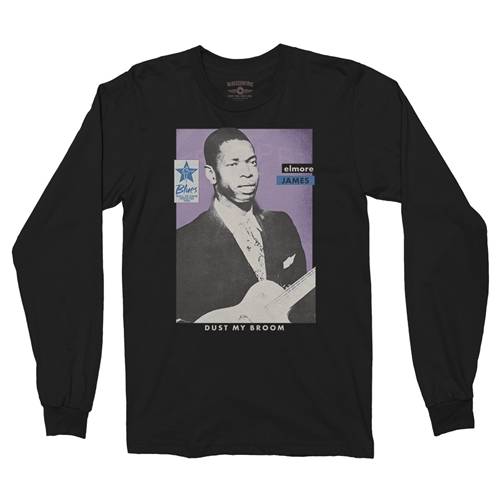 Ltd. Ed. Blues Hall of Fame Elmore James Long Sleeve T-Shirt