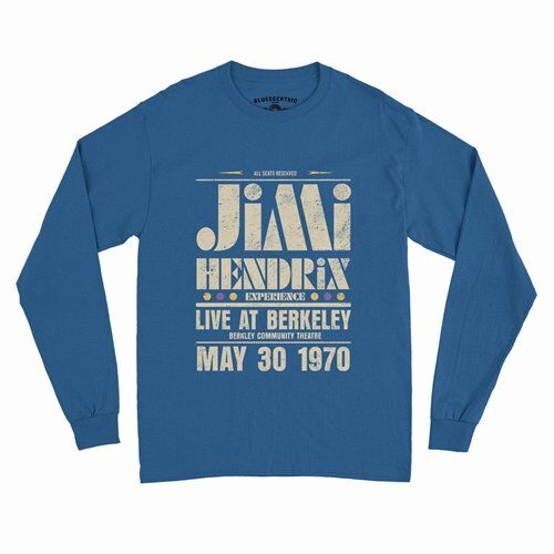 Jimi Hendrix Live at Berkeley Long Sleeve T-Shirt