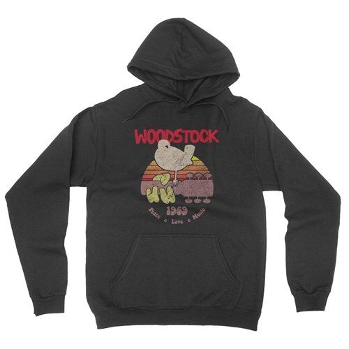 Bird & Guitar Woodstock Pullover Hoodie Jacket