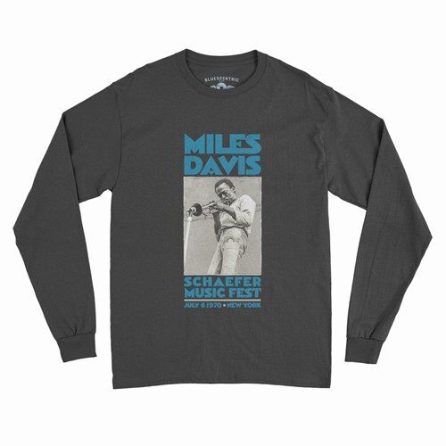 Miles Davis New York City Long Sleeve T-Shirt
