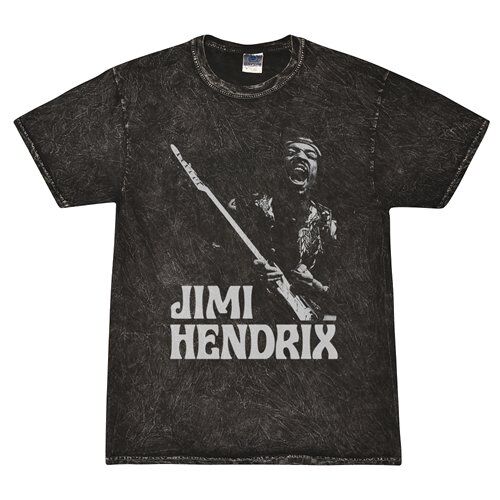 Small Batch Jimi Hendrix 1970 T-Shirt - Black Mineral Wash