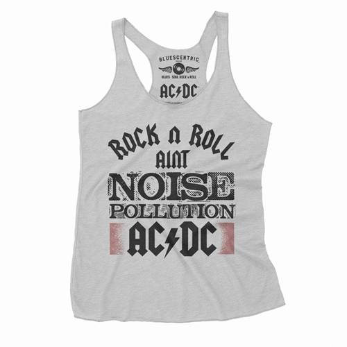 AC/DC Rock and Roll Ain't Noise Pollution Racerback Tank - Women's