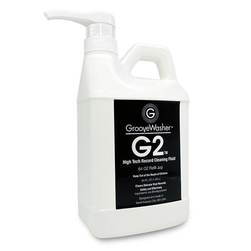 64oz Bottle GrooveWasher G2 Record Cleaning Fluid