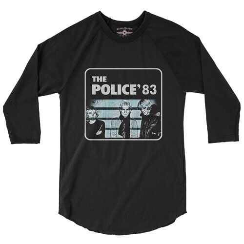 The Police '83 Baseball T-Shirt