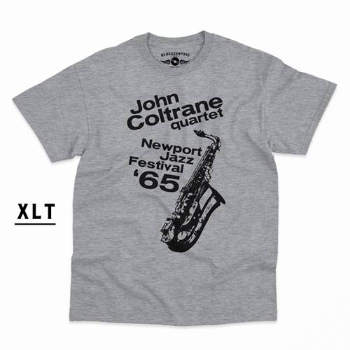 XLT John Coltrane at Newport Jazz Festival T-Shirt - Men's Big & Tall