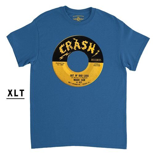 XLT Crash Records Out Of Bad Luck T-Shirt - Men's Big & Tall