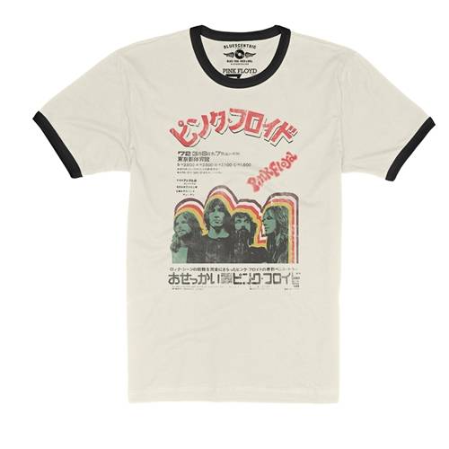 Pink Floyd Japan Vintage Concert Ringer T-Shirt