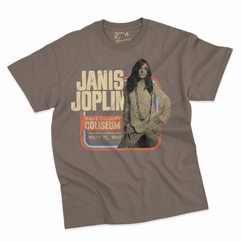 Janis Joplin Vintage Concert T-Shirt - Classic Heavy Cotton