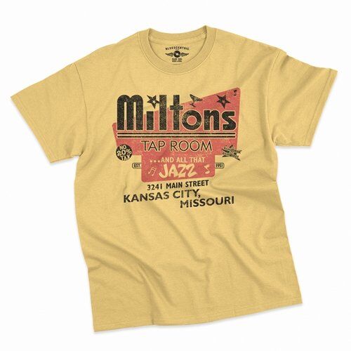 Milton's Jazz Kansas City T-Shirt - Classic Heavy Cotton