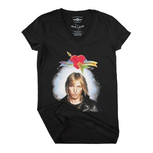 Classic Tom Petty and the Heartbreakers V-Neck T Shirt - Women's