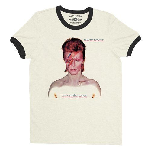 David Bowie Aladdin Sane Album Cover Ringer T-Shirt