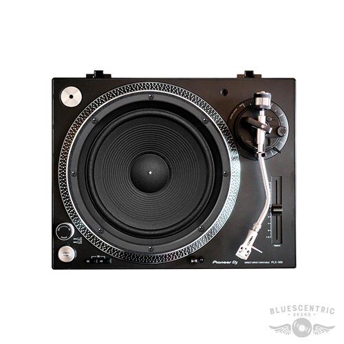 Graphic Speaker Turntable Slip Mat