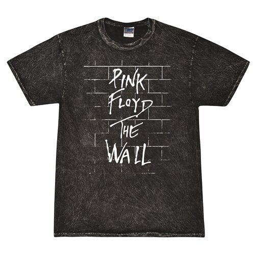 Pink Floyd The Wall Album Cover T-Shirt - Mineral Wash BLACK