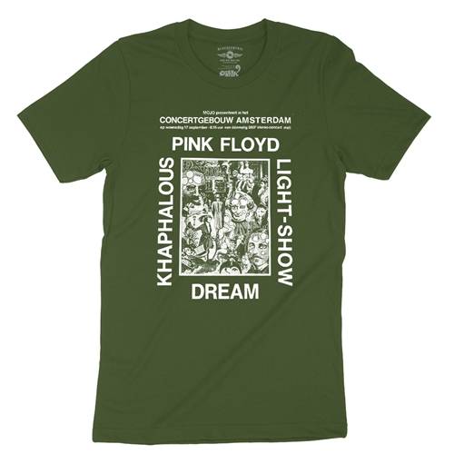 Pink Floyd in Amsterdam T-Shirt - Lightweight Vintage Style