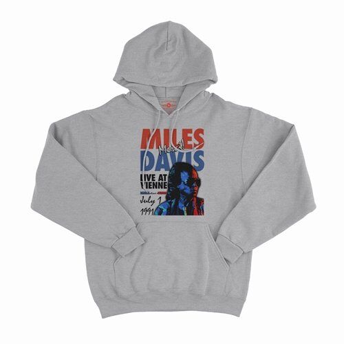 Miles Davis Live in France Vintage Concert Pullover Jacket