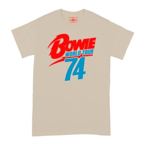 David Bowie '74 Vintage Tour T-Shirt - Classic Heavy Cotton