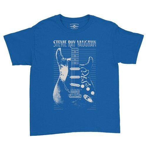 Stevie Ray Vaughan Guitar Youth T-Shirt - Lightweight Vintage Children & Toddlers