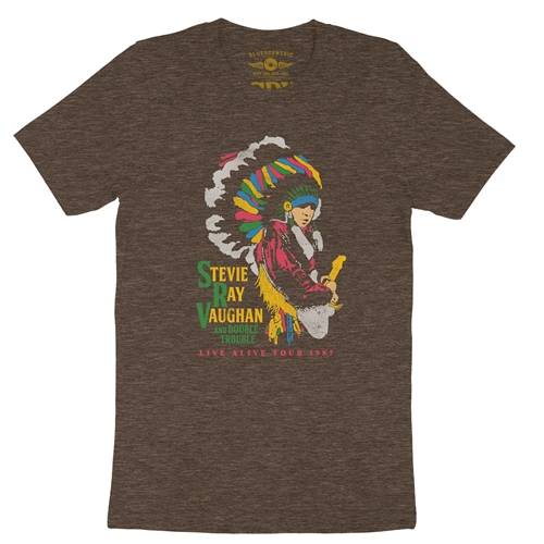 Stevie Ray Vaughan 1987 Vintage Tour T-Shirt – Lightweight Vintage