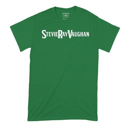 Stevie Ray Vaughan Logo T-Shirt - Classic Heavy Cotton