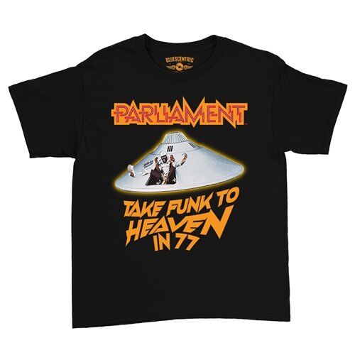 Parliament Take Funk To Heaven in 77 Youth T-Shirt - Lightweight Vintage Children & Toddlers
