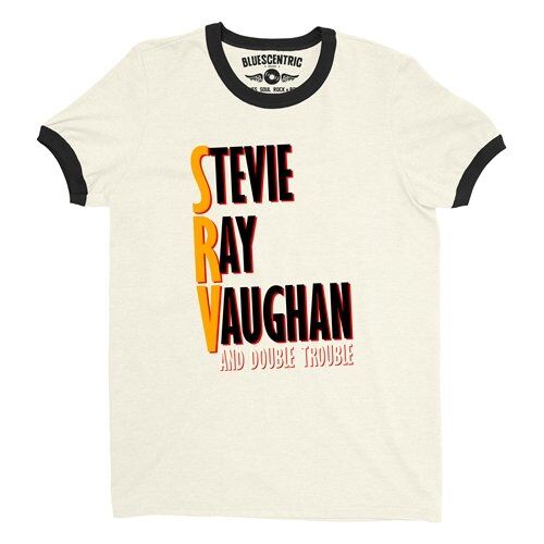 Stevie Ray Vaughan Tilted Double Trouble Ringer T-Shirt – Bluescentric