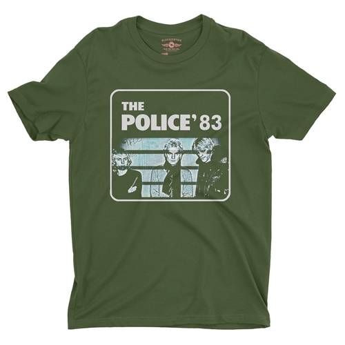 80’s vintage THE POLICE tee 1983 Tシャツ The Police '83 T-Shirt – Lightweight Vintage Style – Bluescentric