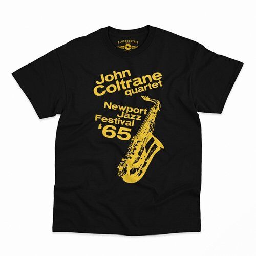 John Coltrane at Newport Jazz Festival T-Shirt – Classic Heavy